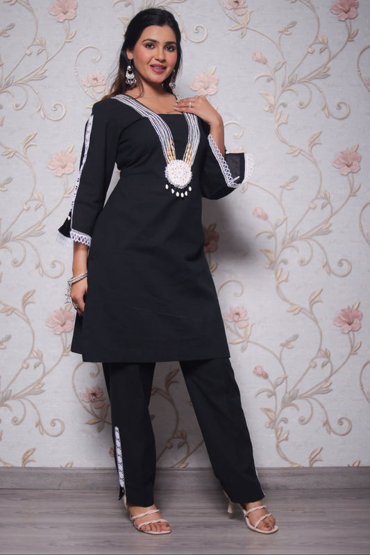 Santorini Blooms Co-ord Set