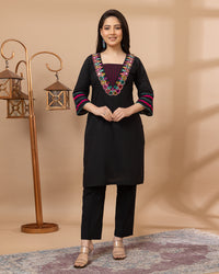 Mosaic Noir Co-ord Set