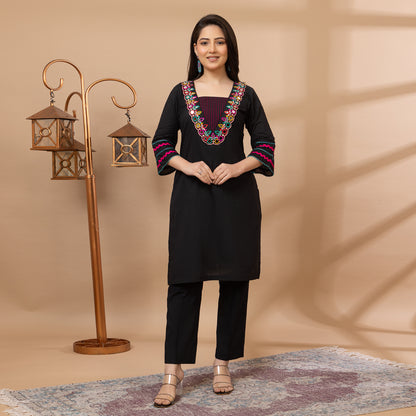 Mosaic Noir Co-ord Set
