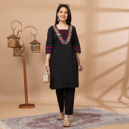 Mosaic Noir Co-ord Set