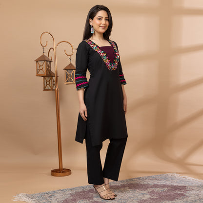 Mosaic Noir Co-ord Set