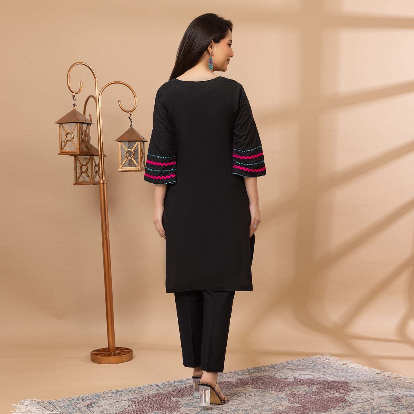 Mosaic Noir Co-ord Set