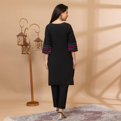 Mosaic Noir Co-ord Set