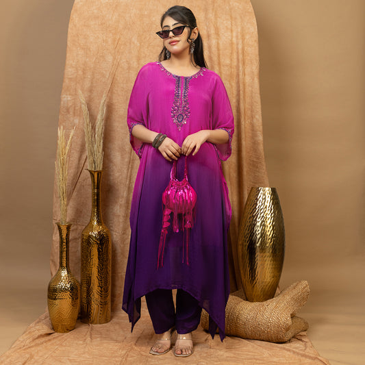 Orchid Amore Kaftan Set