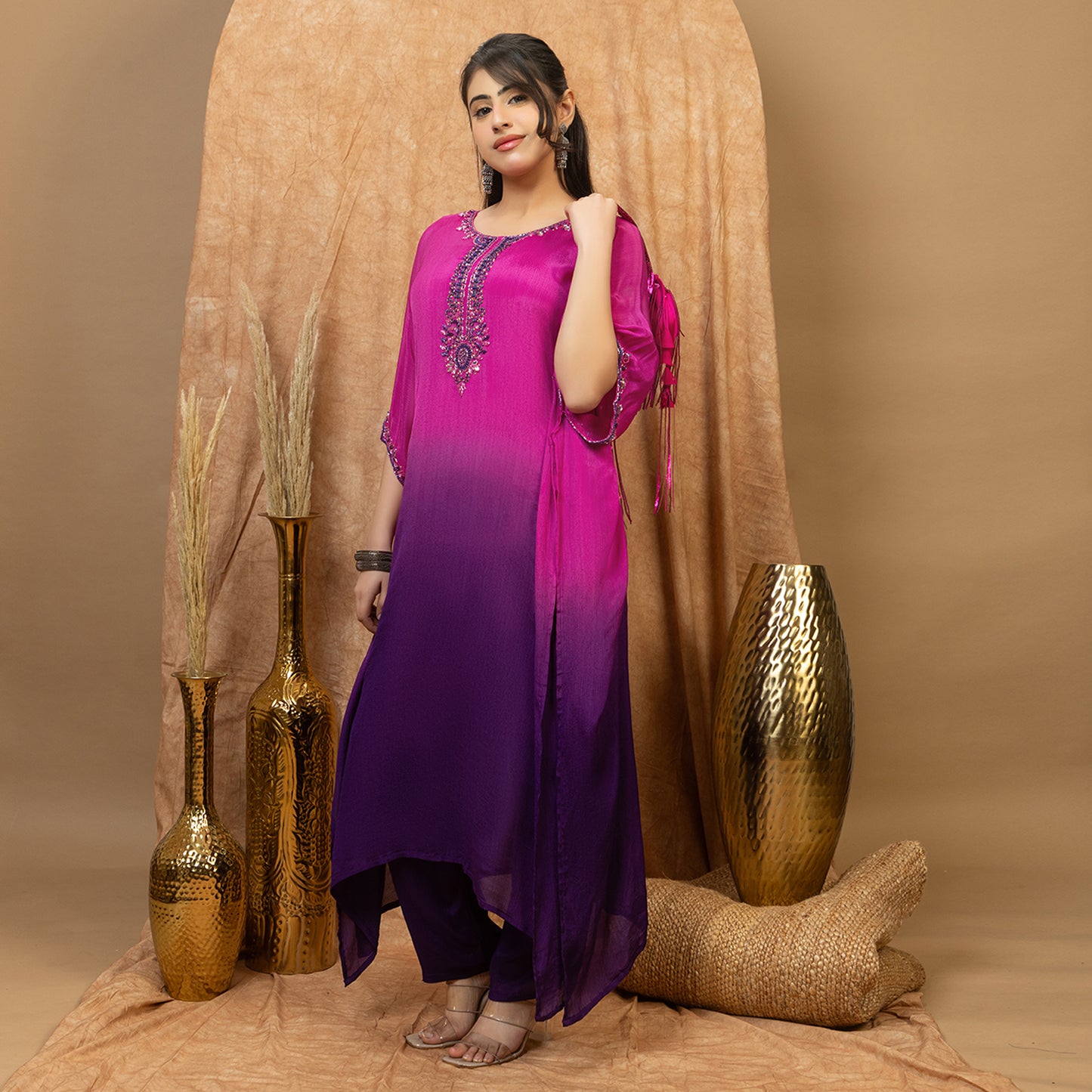 Orchid Amore Kaftan Set