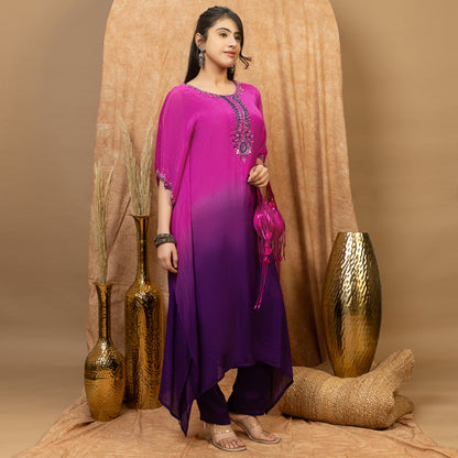Orchid Amore Kaftan Set