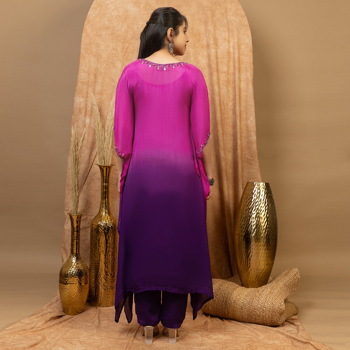 Orchid Amore Kaftan Set